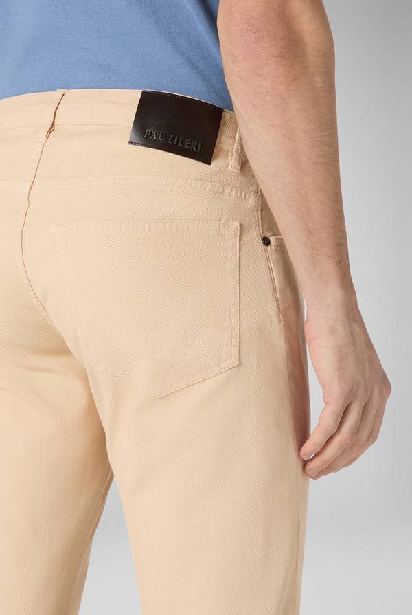 Pal Zileri Pantalone 5 tasche in cotone stretch tinto in capo Affare Del Giorno