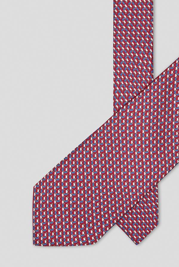 Pal Zileri Cravatta in seta con motivi a cerchi Economico