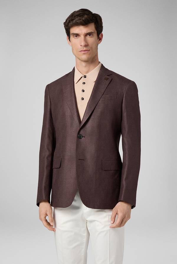 Pal Zileri Giacca Tailored in lana e seta Qualità