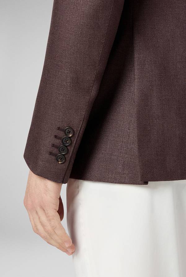 Pal Zileri Giacca Tailored in lana e seta Qualità