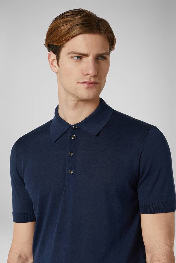 Pal Zileri Polo in maglia di seta e cotone Vendite Flash