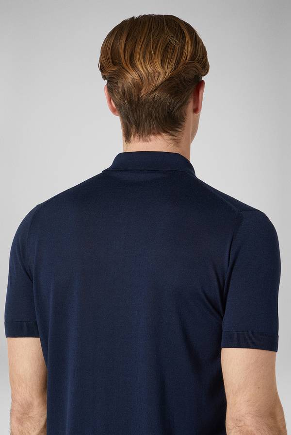 Pal Zileri Polo in maglia di seta e cotone Vendite Flash