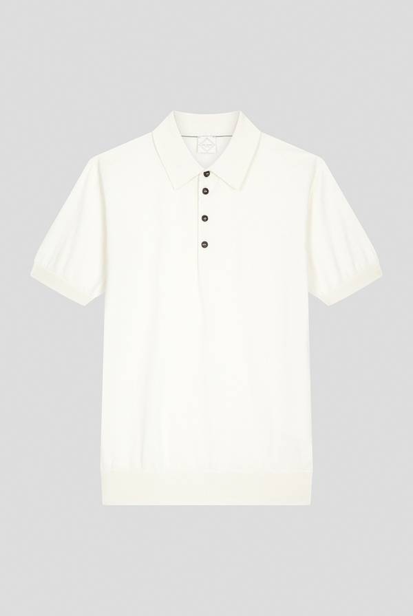 Pal Zileri Polo in maglia di seta e cotone