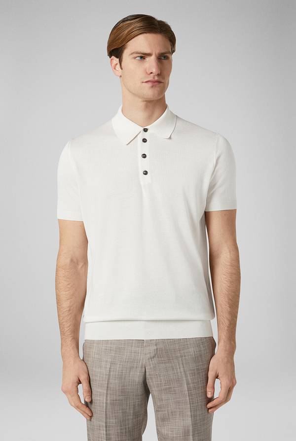 Pal Zileri Polo in maglia di seta e cotone Negozio