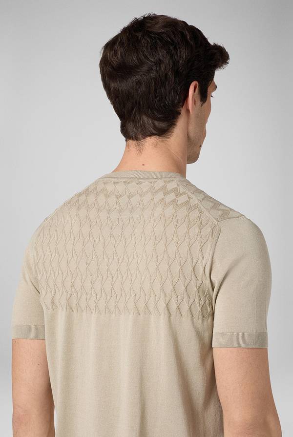 Pal Zileri Tshirt con lavorazione 3D In Saldo