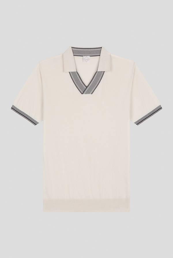 Pal Zileri Polo con finiture millerighe