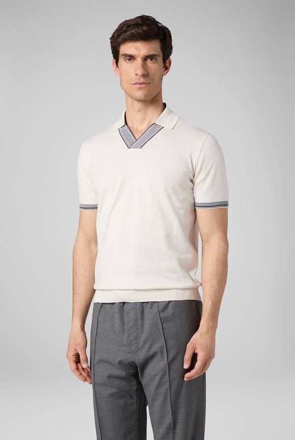 Pal Zileri Polo con finiture millerighe 2025