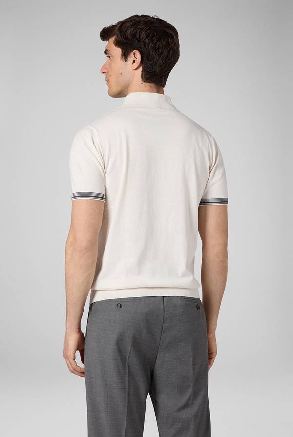 Pal Zileri Polo con finiture millerighe 2025