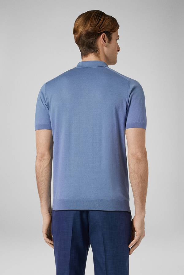 Pal Zileri Polo in maglia con calati Italy