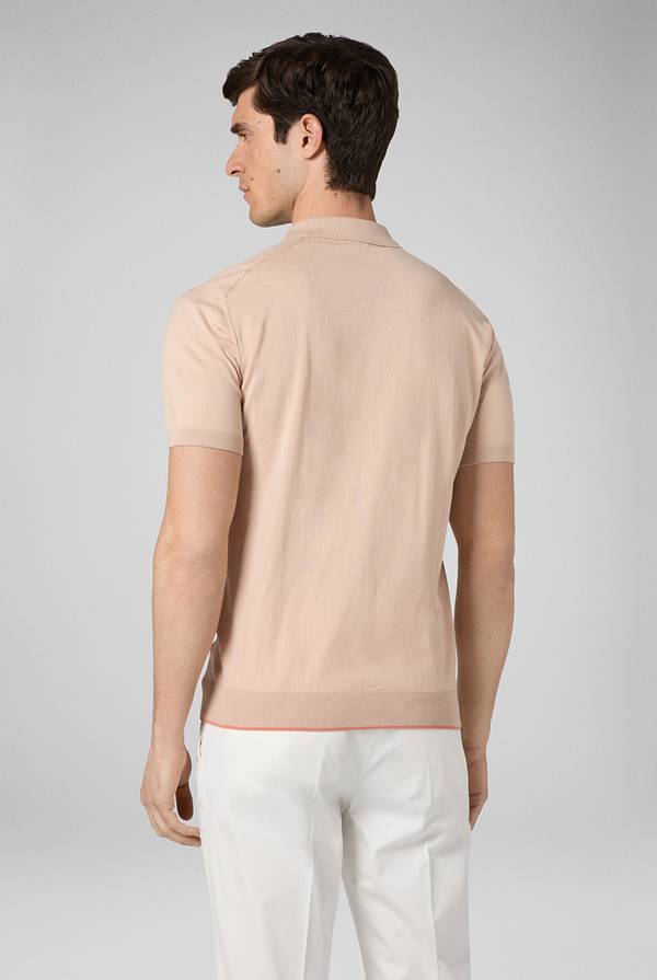Pal Zileri Polo in maglia con calati Italia
