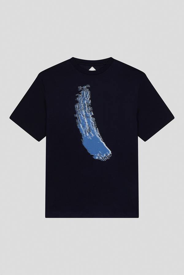 Pal Zileri Tshirt con lavorazione jacquard