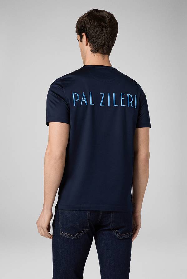 Pal Zileri Tshirt con lavorazione jacquard 2025