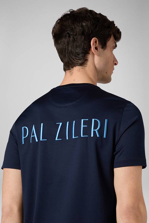 Pal Zileri Tshirt con lavorazione jacquard 2025