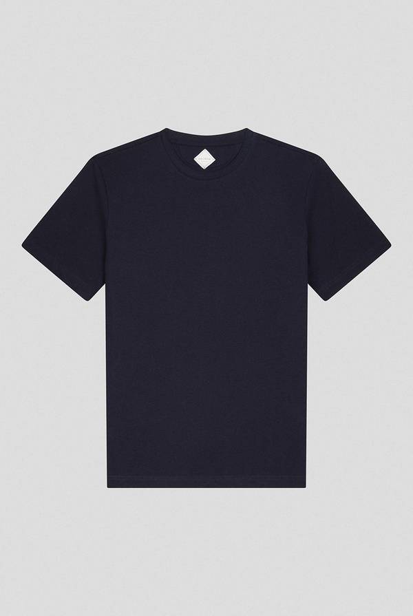 Pal Zileri T-Shirt in cotone nel colore blu navy
