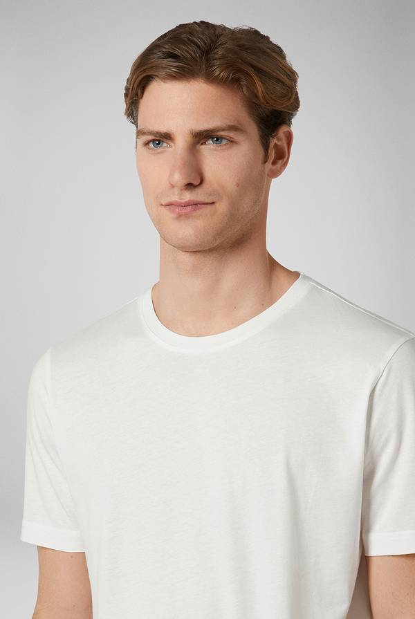 Pal Zileri T-Shirt in cotone nel colore bianco Qualità