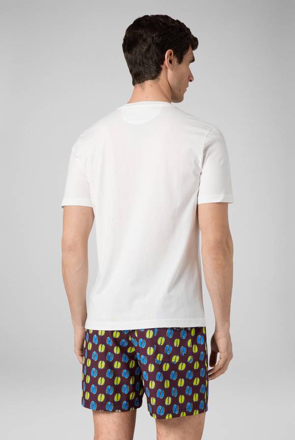 Pal Zileri tshirt in cotone con stampa astratta Vendita