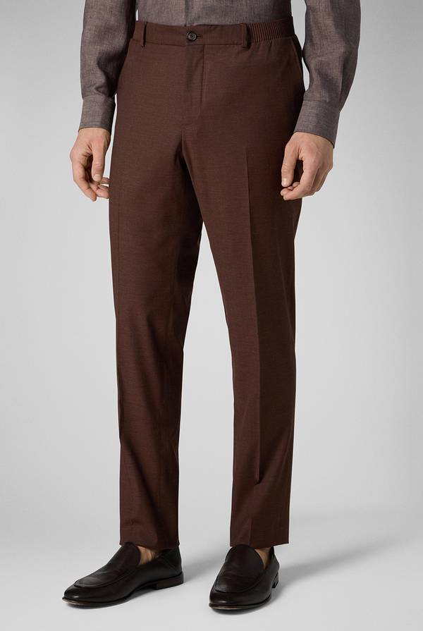 Pal Zileri Pantalone classico in lana e bamboo Promozione Limitata