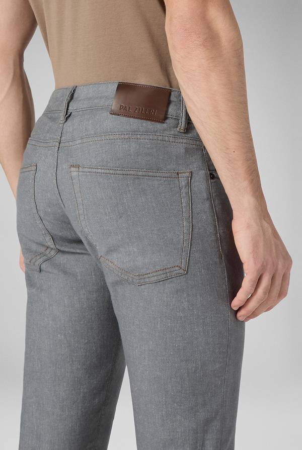 Pal Zileri Denim 5 tasche effetto lino Affare Del Giorno