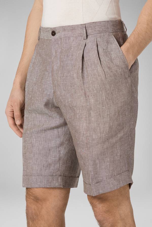 Pal Zileri Bermuda in lino Online
