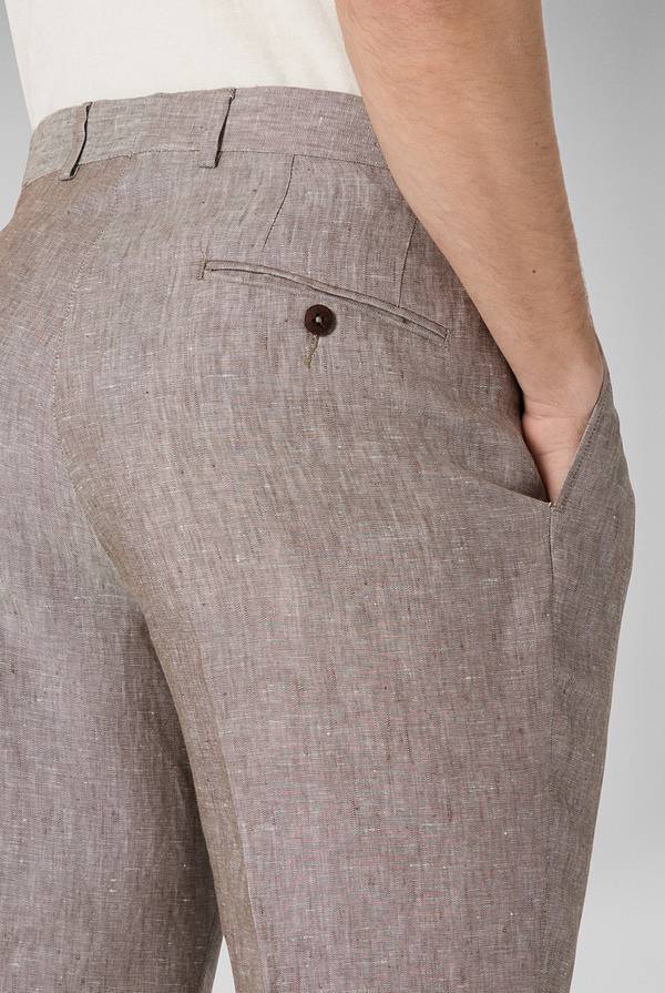 Pal Zileri Bermuda in lino Online