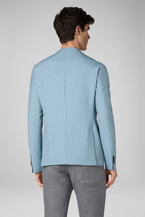 Pal Zileri Giacca Effortless in jersey stampato Pezzi Unici