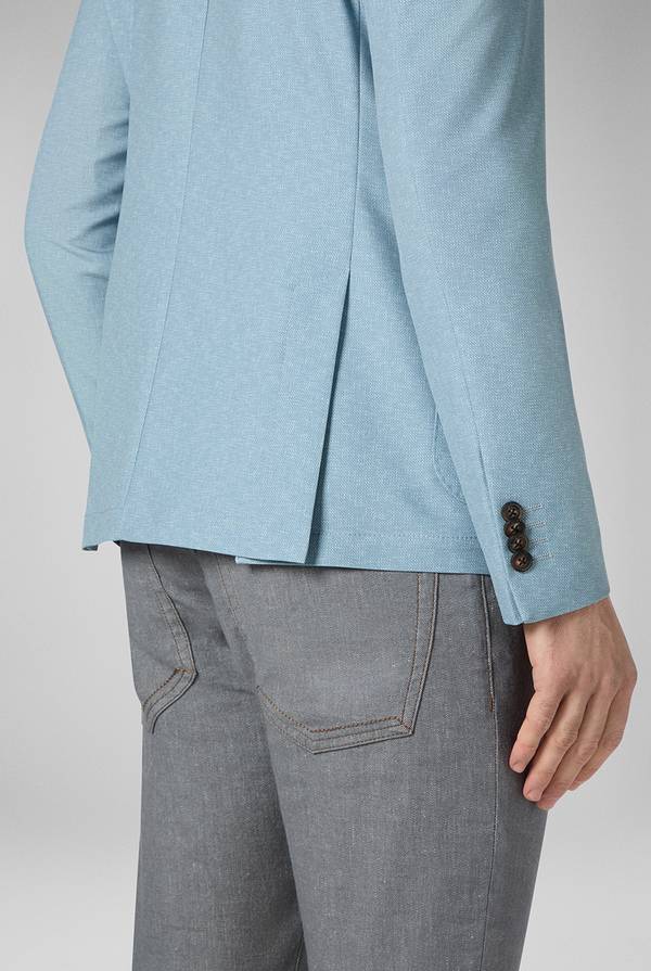 Pal Zileri Giacca Effortless in jersey stampato Pezzi Unici