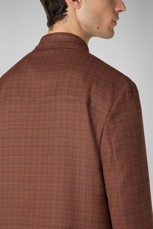 Pal Zileri Giacca camicia con motivo micro check Fino Al -60%
