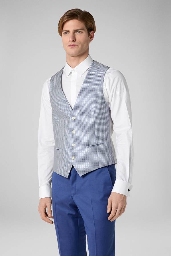 Pal Zileri Gilet Cerimonia con lavorazione jacquard Prezzo Ridotto