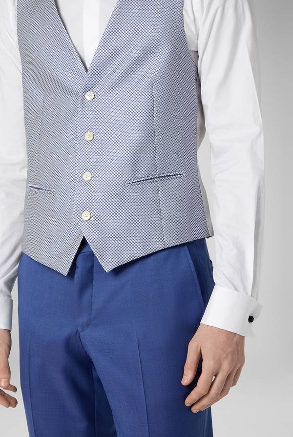Pal Zileri Gilet Cerimonia con lavorazione jacquard Prezzo Ridotto