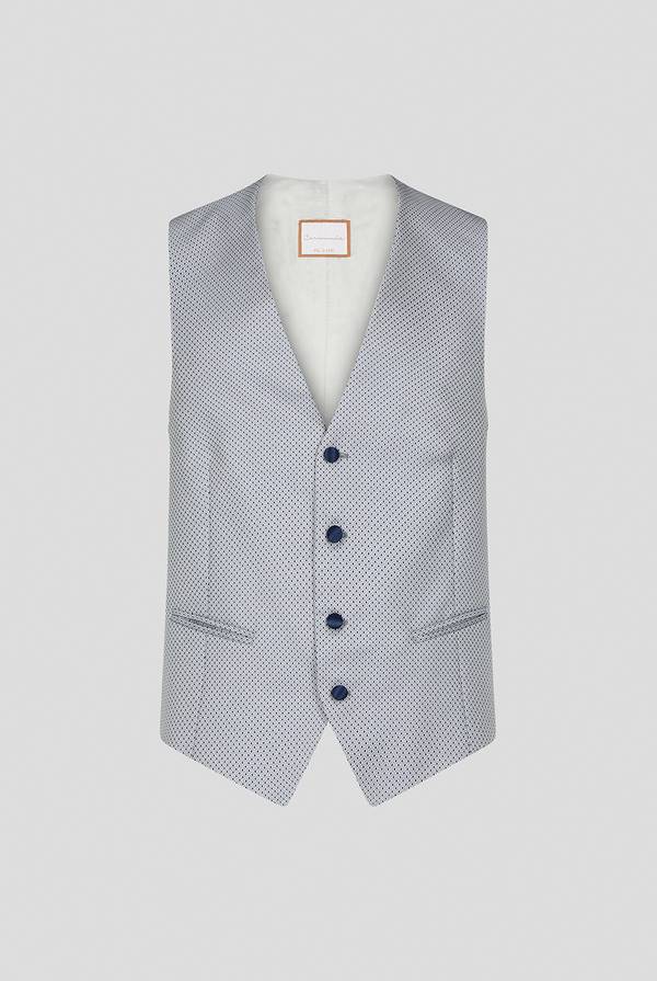 Pal Zileri Gilet Cerimonia con lavorazione jacquard