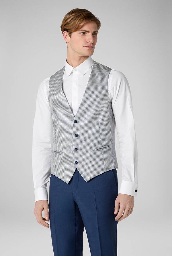 Pal Zileri Gilet Cerimonia con lavorazione jacquard Sconto