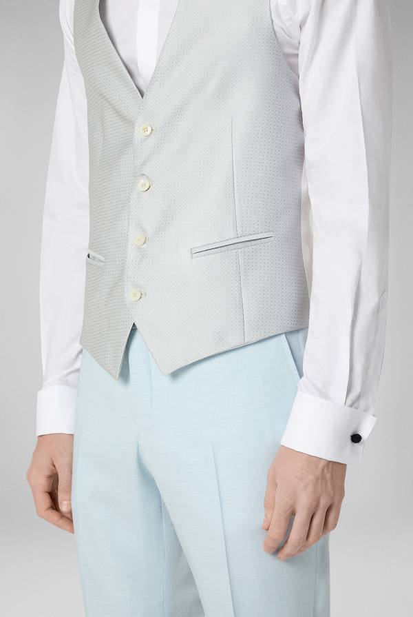 Pal Zileri Gilet Cerimonia con lavorazione jacquard Outlet
