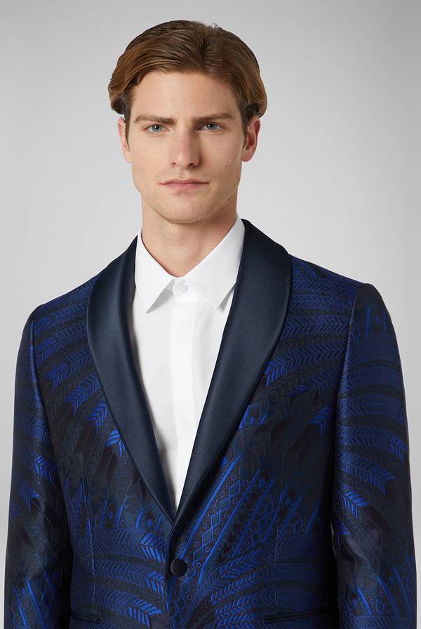 Pal Zileri Giacca smoking con motivo jacquard Fino al 60% di sconto