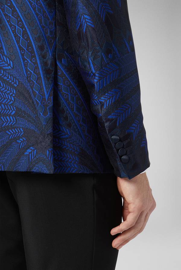 Pal Zileri Giacca smoking con motivo jacquard Fino al 60% di sconto