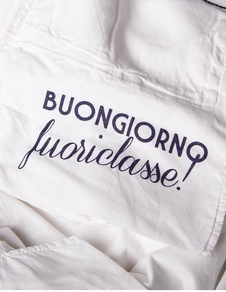 Paul Cortese Gabardine 5 tasche white Affare Del Giorno