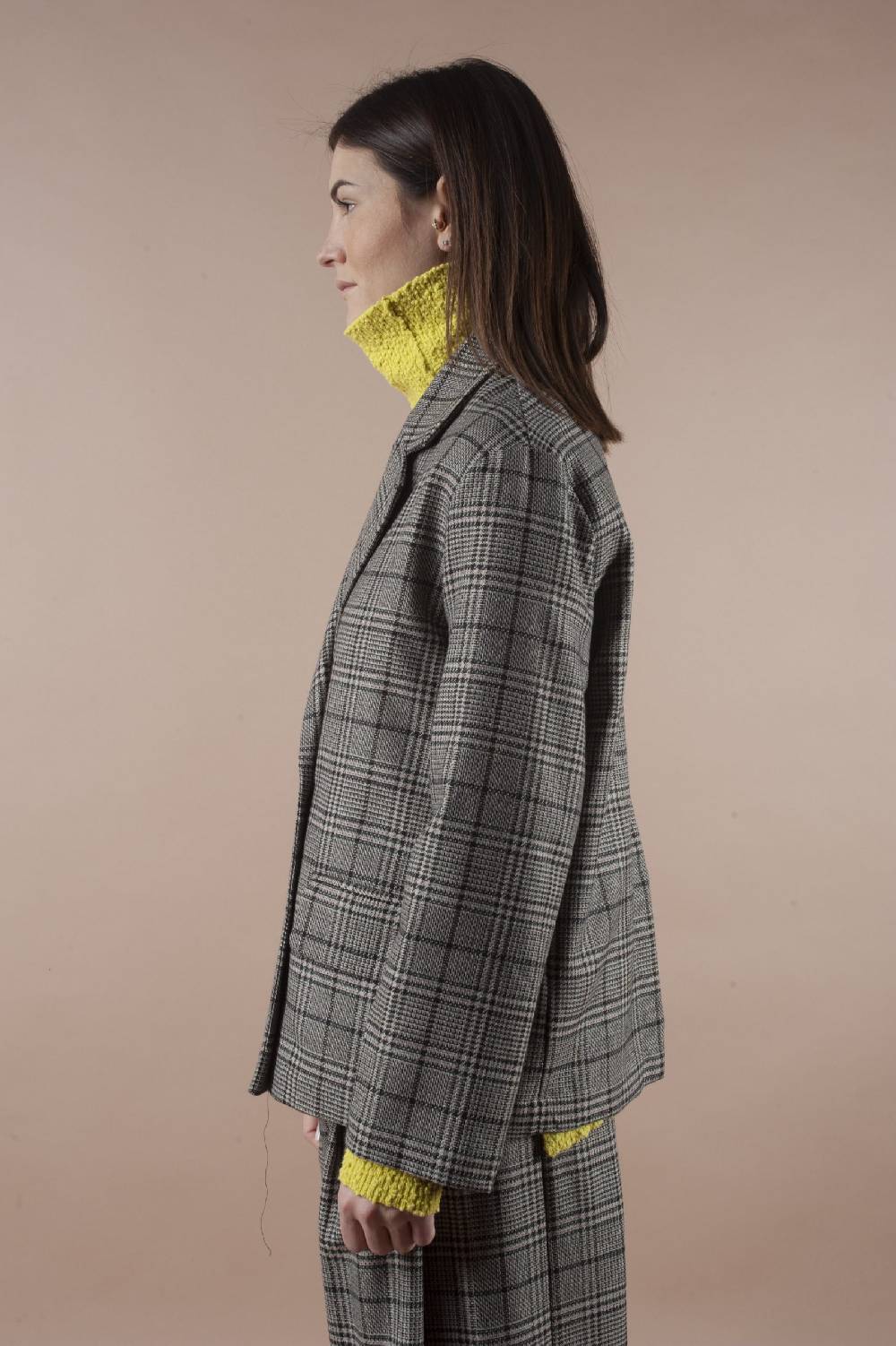 ﻿Pdr Phisique Du Role PHISIQUE DU ROLE JACKET IN TWISTED WITH SCARF Nuovo