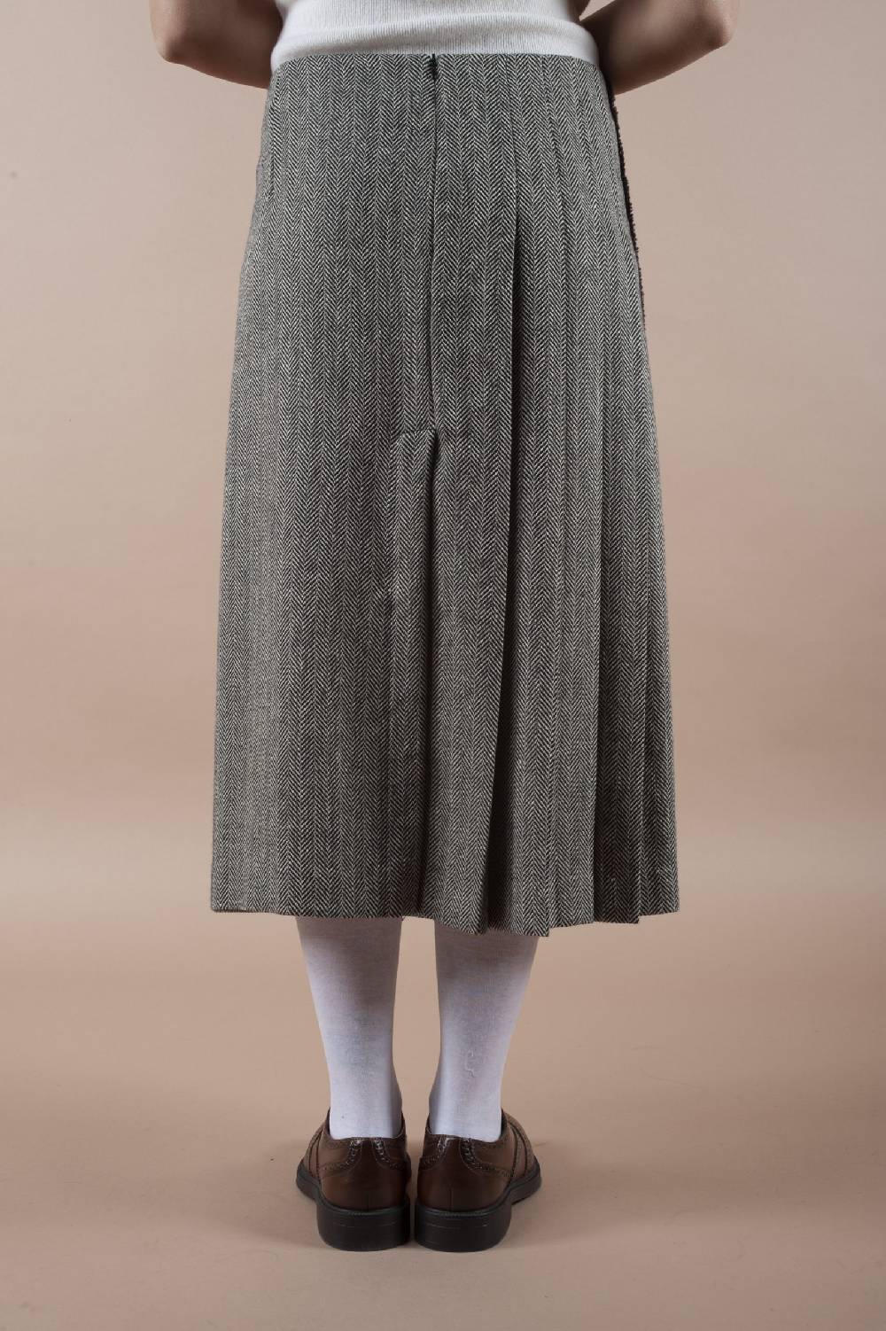 Pdr Phisique Du Role PHISIQUE DU ROLE SKIRT WITH PLEATS RESCA WITH CIMOSSA FRONT Spedizione Gratuita