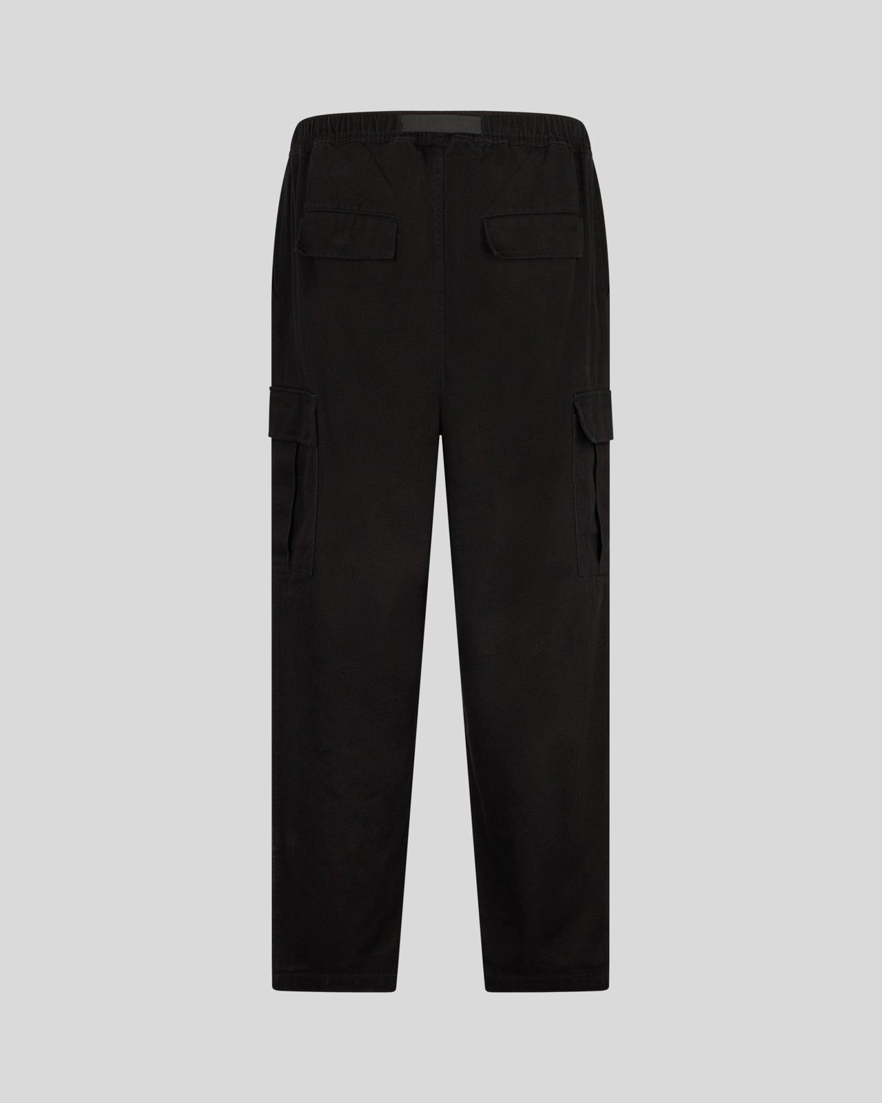 Phobia Archive PANTALONE CARGO NERO CON ETICHETTA METALLICA Online