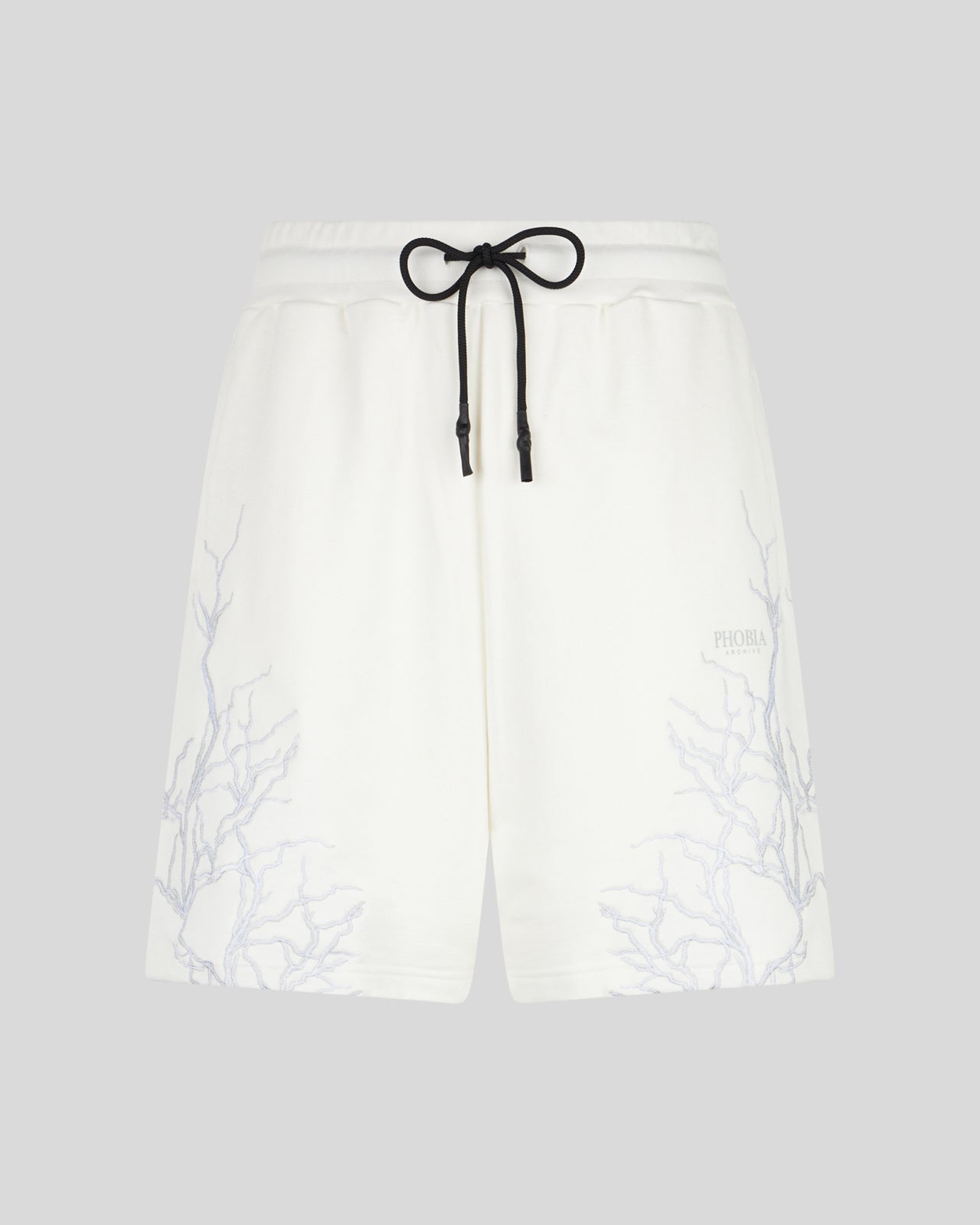 Phobia Archive PANTALONCINI BIANCHI CON FULMINI GRIGI