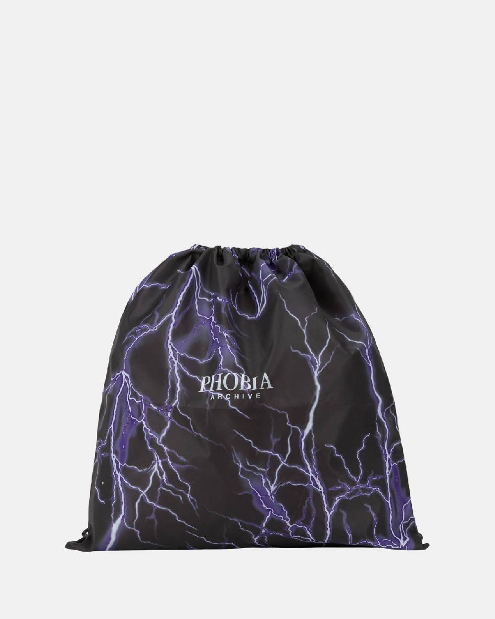 Phobia Archive SACCA NERA CON FULMINI VIOLA