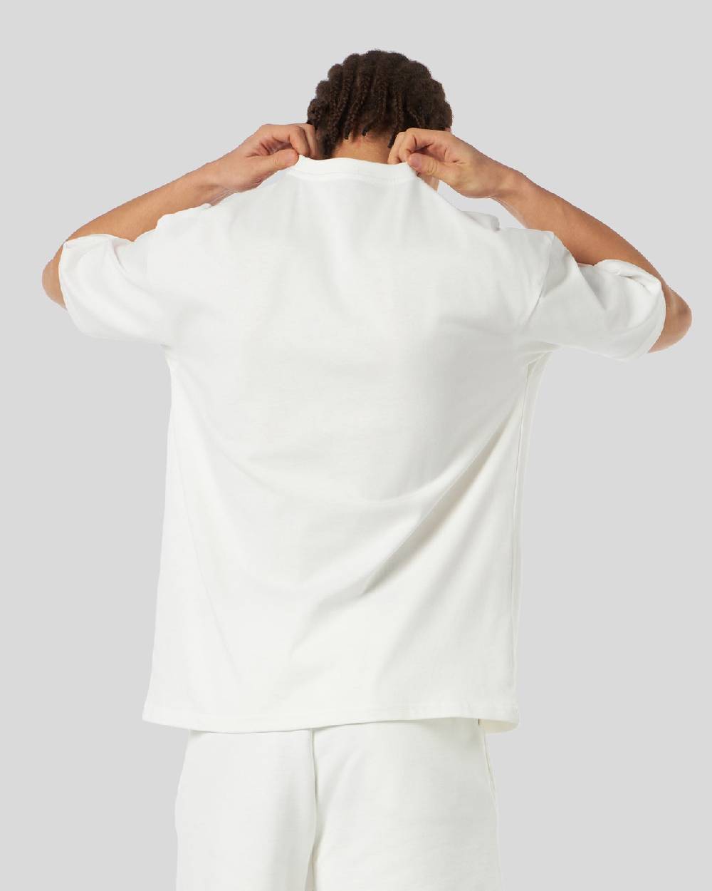 Phobia Archive T-SHIRT BIANCA CON FULMINI RICAMATI GRIGI Shopping online