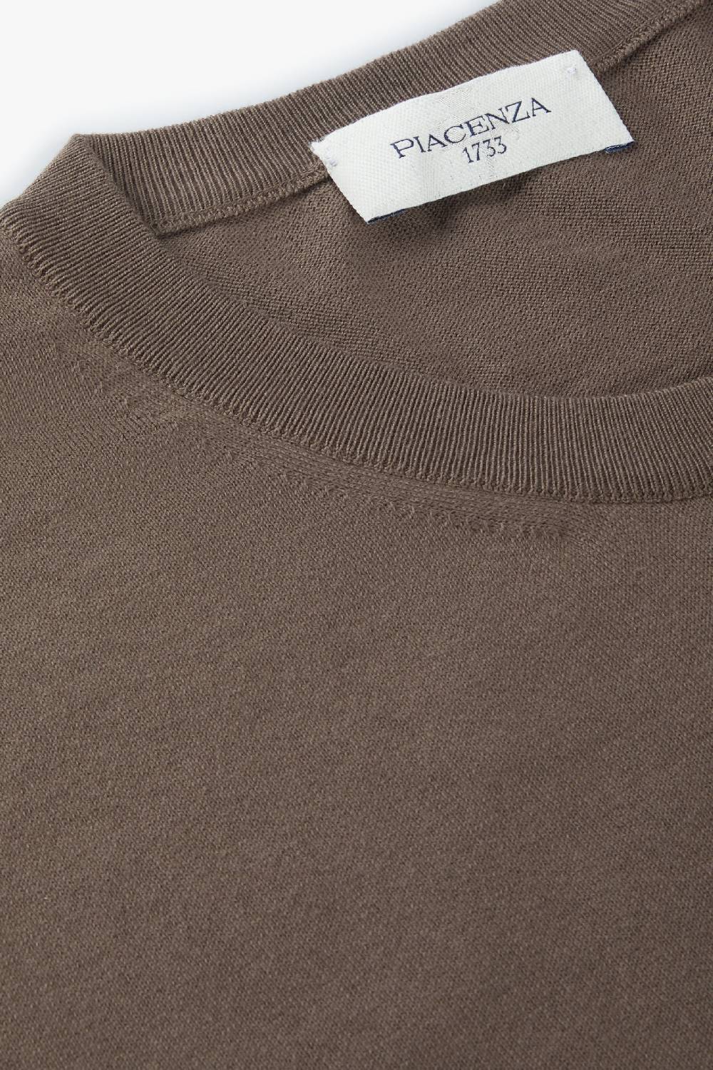 Piacenza 1733 Maglia maniche corte marrone Italy