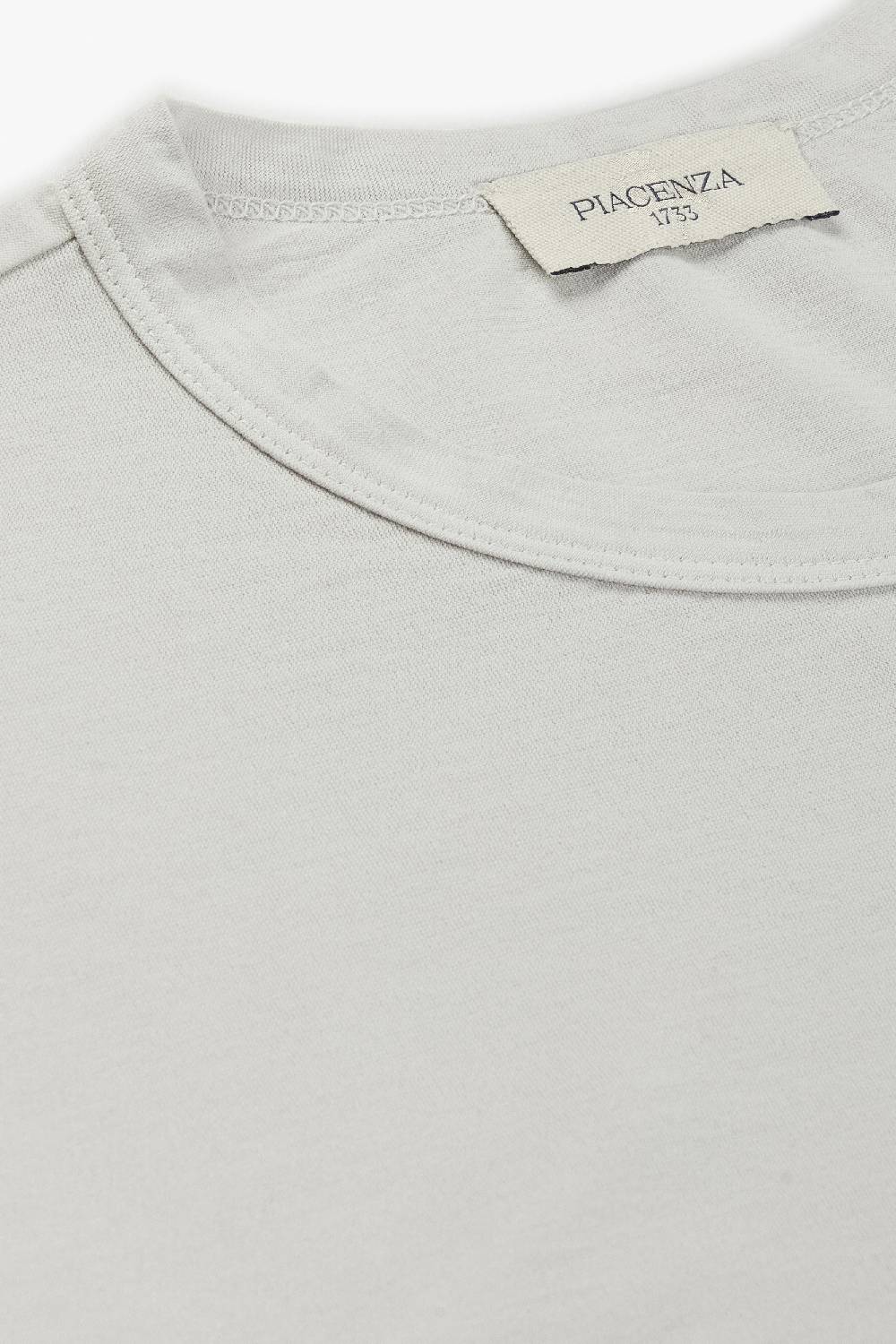 Piacenza 1733 T-shirt grigio chiaro 2025