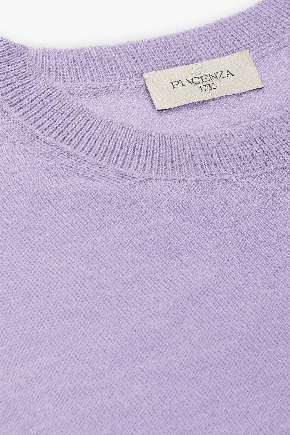 Piacenza 1733 Maglia maniche lunghe puffed lilla Saldi Di Fabbrica