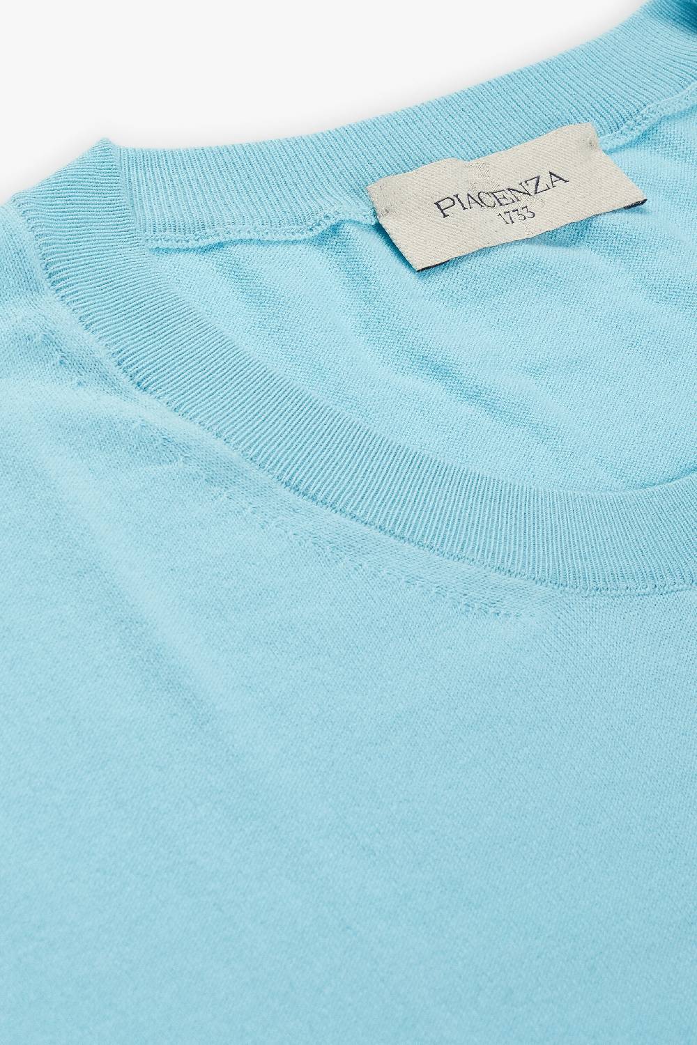 Piacenza 1733 Maglia maniche lunghe azzurra Vendite Flash