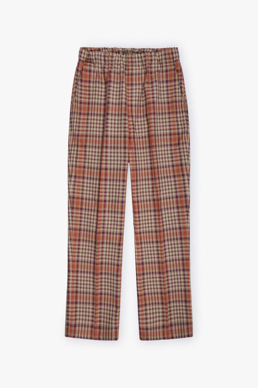 Piacenza 1733 Pantalone plain arancione e viola Presa
