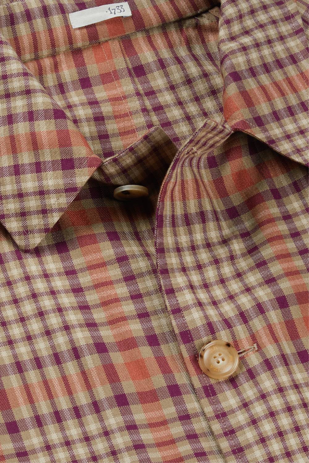 Piacenza 1733 Trench plain arancio e viola Offerta