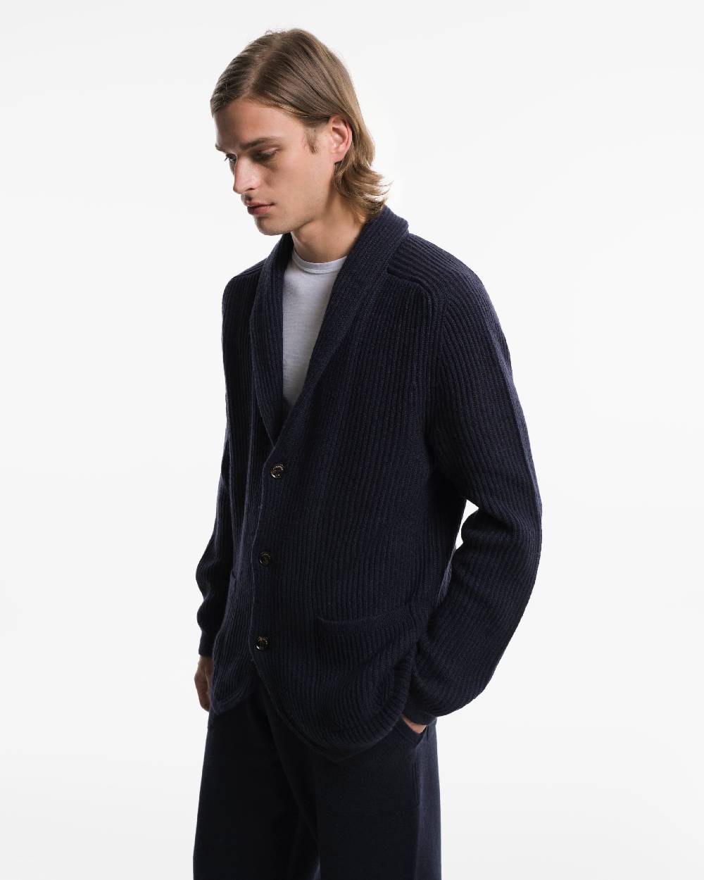 Piacenza 1733 Giacca in Cashmere blu Italia