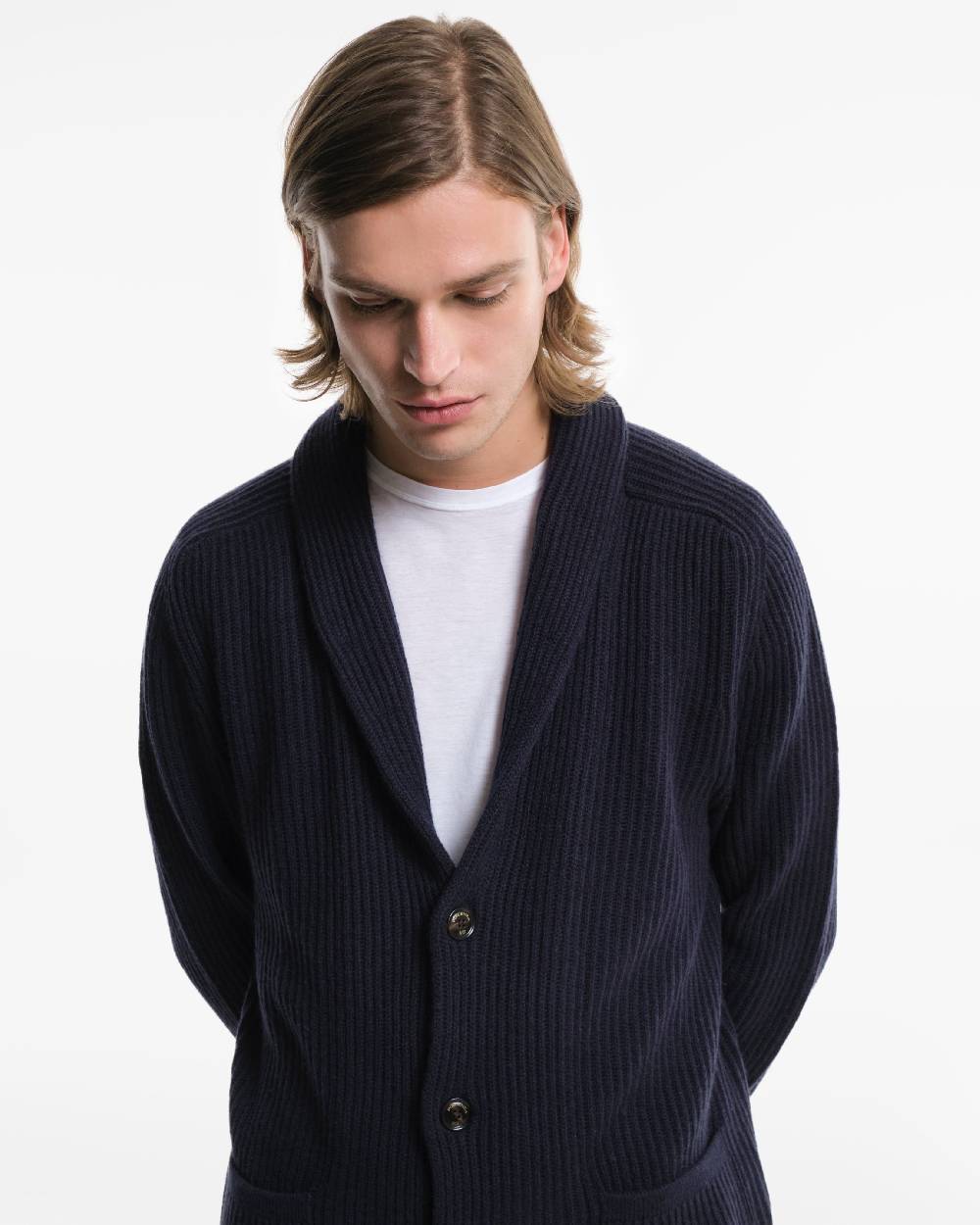 Piacenza 1733 Giacca in Cashmere blu Italia