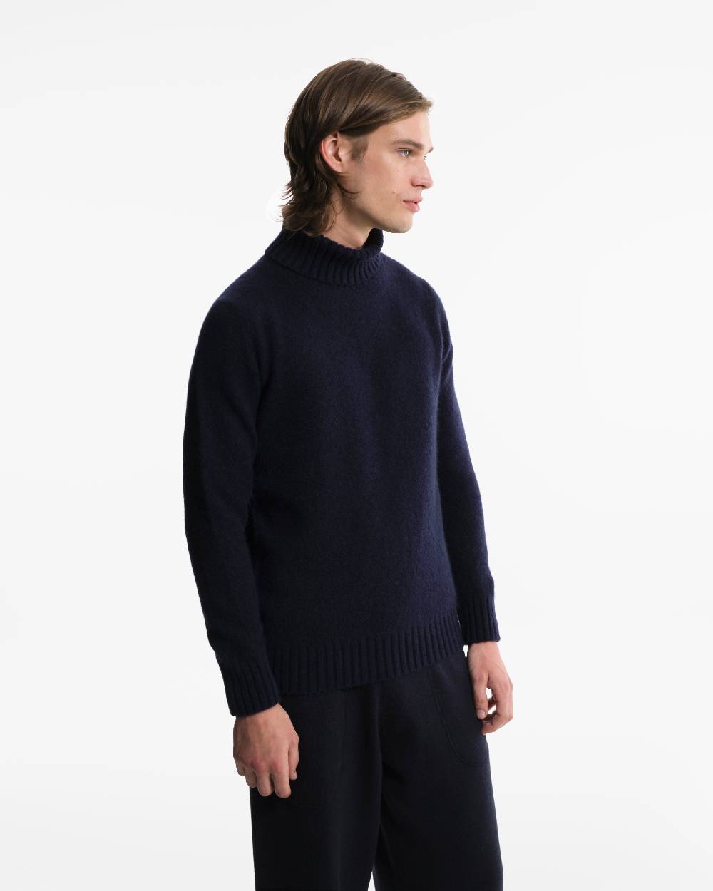 Piacenza 1733 Dolcevita in blu Negozi Online